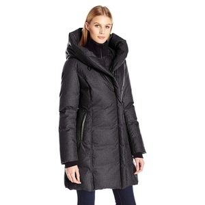 Camyl Slim-fit Mid-Length Brushed Down Coat